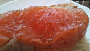 Бутерброды с семгой