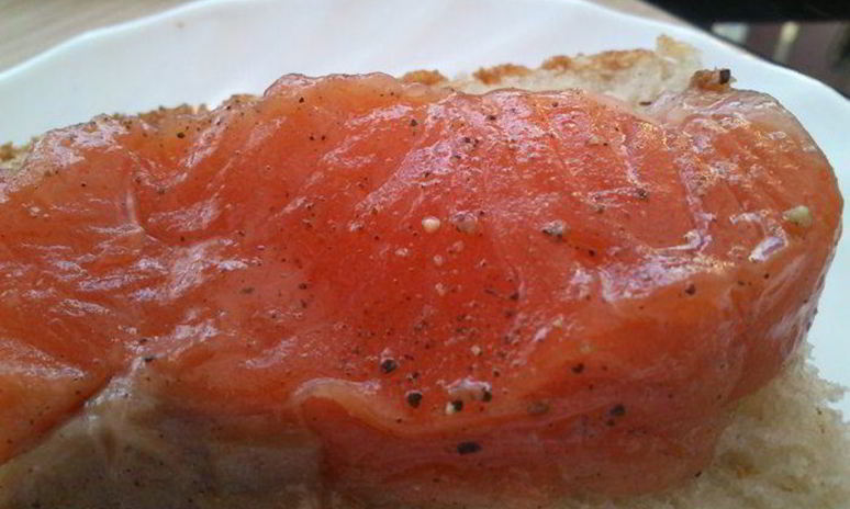 Рецепт бутербродов с семгой