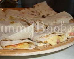 Бутерброды в лаваше