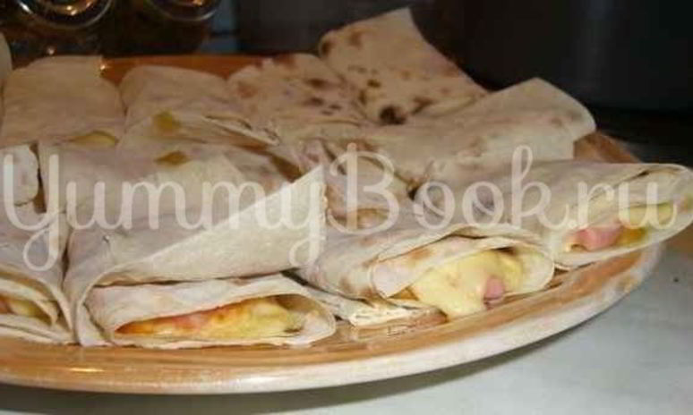 Рецепт бутербродов в лаваше