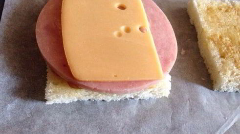 французкий бутерброд крок-мадам