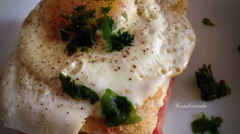 французкий бутерброд крок-мадам