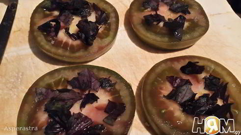 горячие бутерброды капрезе