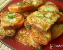 Горячие бутерброды с картофелем