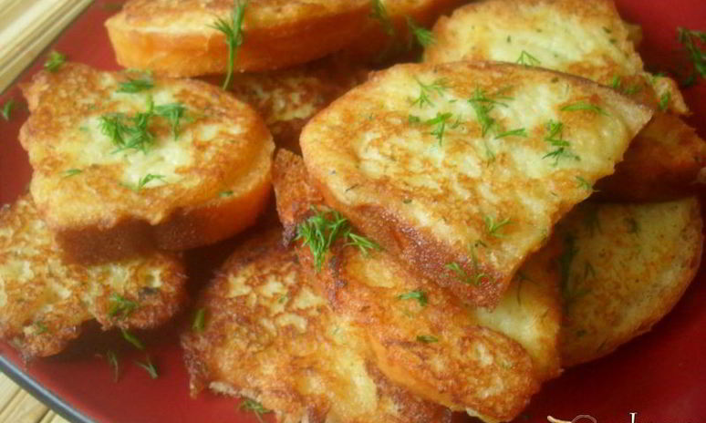 Рецепт горячих бутербродов с картофелем