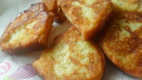 горячие бутерброды с картофелем