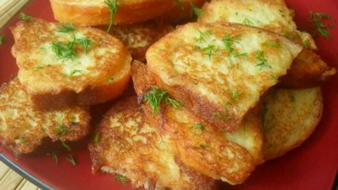 горячие бутерброды с картофелем