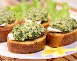 Горячие бутерброды с кешью