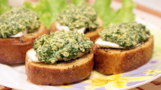 Горячие бутерброды с кешью