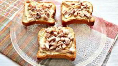 горячие бутерброды с курицей и сыром