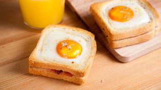 Горячие бутерброды с окороком