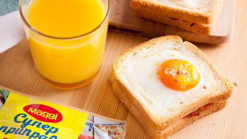 горячие бутерброды с окороком