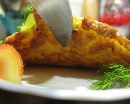 Горячий бутерброд для завтрака