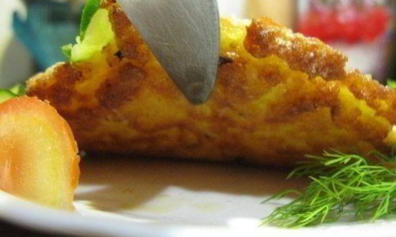 Рецепт горячего бутерброда для завтрака