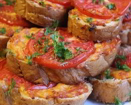 Горячий бутерброд Ленивая пицца