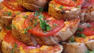 Горячий бутерброд Ленивая пицца