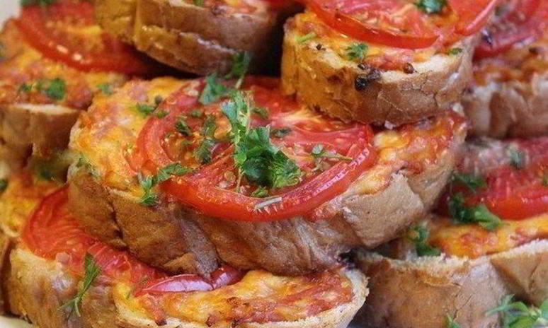 Рецепт горячего бутерброда ленивая пицца