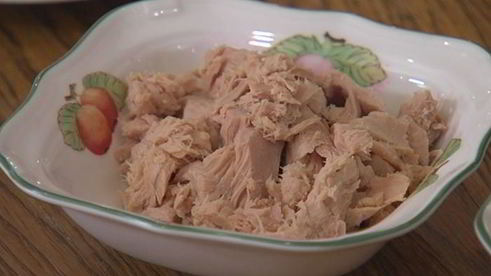 горячий бутерброд с тунцом, кукурузой и домашним майонезом