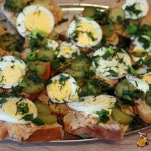 Бутерброды на новый год