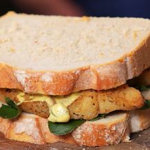 Бутерброды с красной рыбой