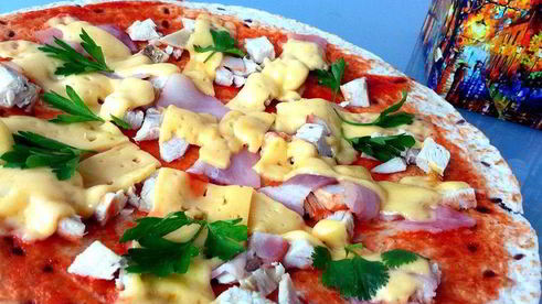 пицца-бутерброд