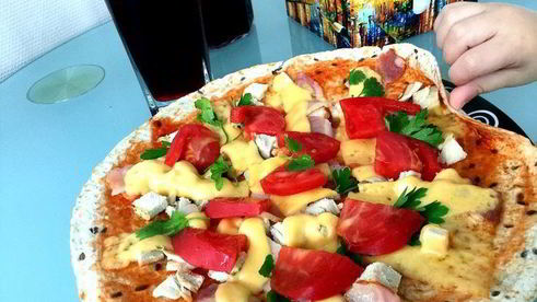 пицца-бутерброд