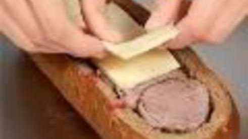 закрытые бутерброды с красной капустой