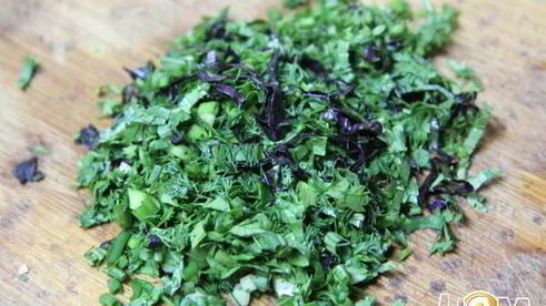 зеленые бутерброды