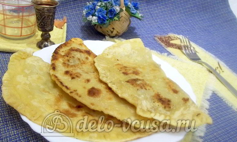 Рецепт чебуреков с мясом