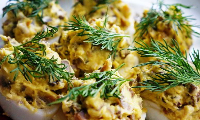 Рецепт яиц фаршированных