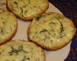 Гренки с сыром