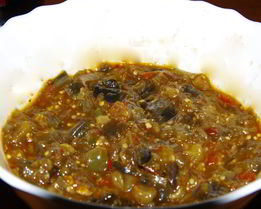 Баклажанная икра в мультиварке