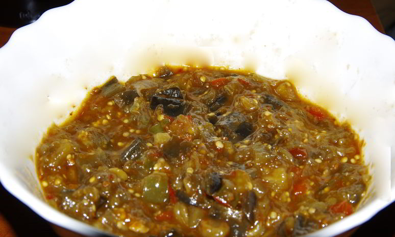 Рецепт баклажанной икры в мультиварке