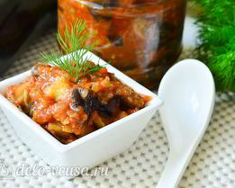 Икра из баклажанов в мультиварке