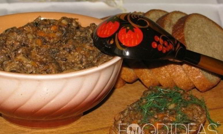 Рецепт икры из опят