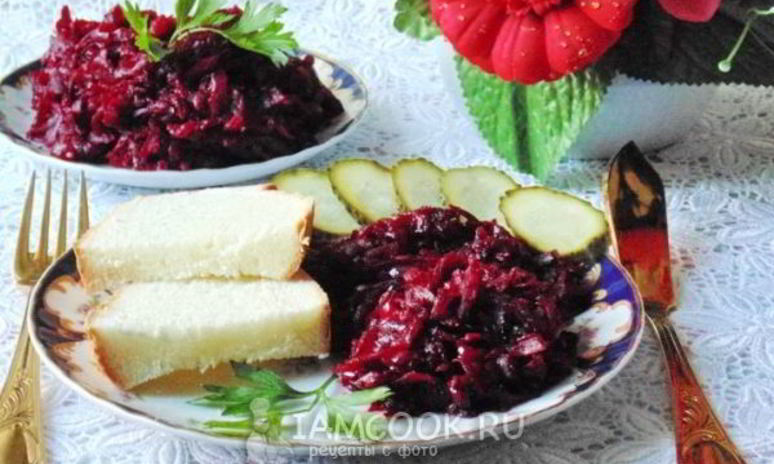 Рецепт икры из свеклы