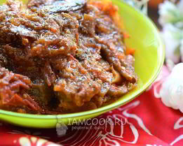 Икра из замороженных овощей