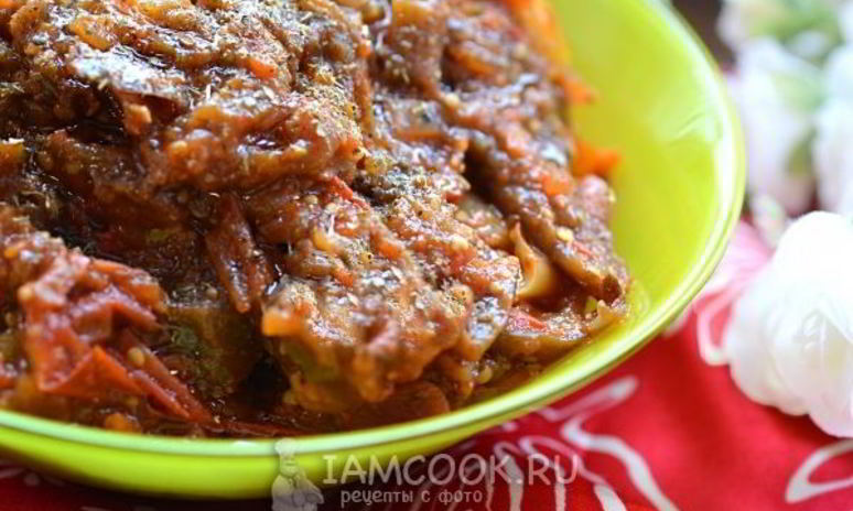 Рецепт икры из замороженных овощей