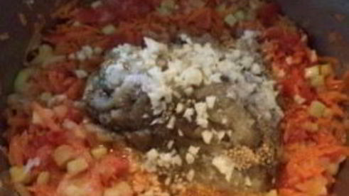 икра кабачковая с баклажанами на зиму