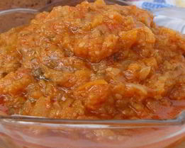 Икра кабачковая с помидорами и морковью