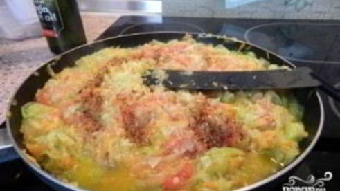 икра кабачковая с помидорами и морковью