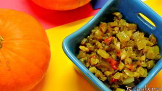 Икра овощная в духовке