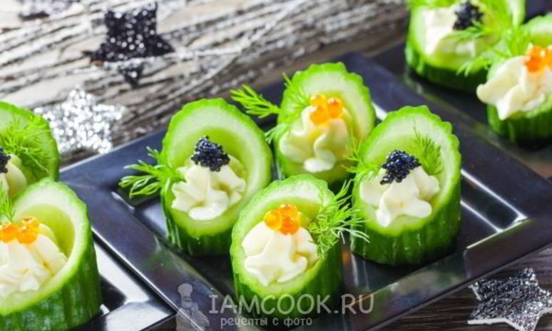 Рецепт икры с огурцами