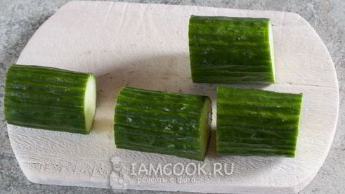 икра с огурцами