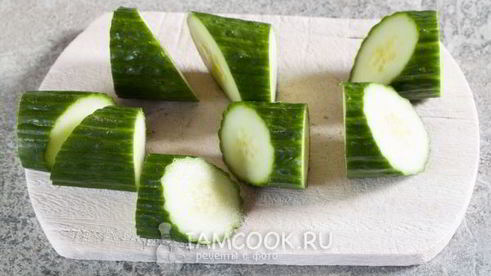 икра с огурцами