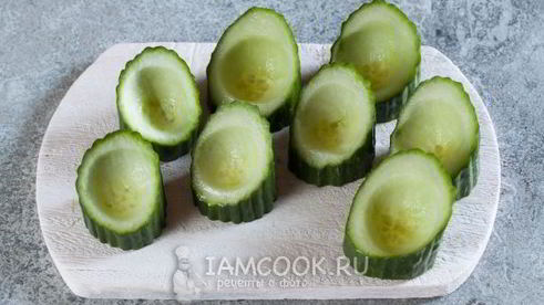 икра с огурцами