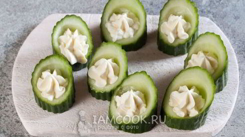 икра с огурцами