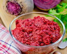 Икра свекольная с миндалем