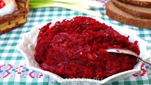 икра свекольная