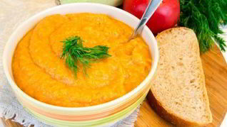 Кабачковая икра без моркови с томатной пастой